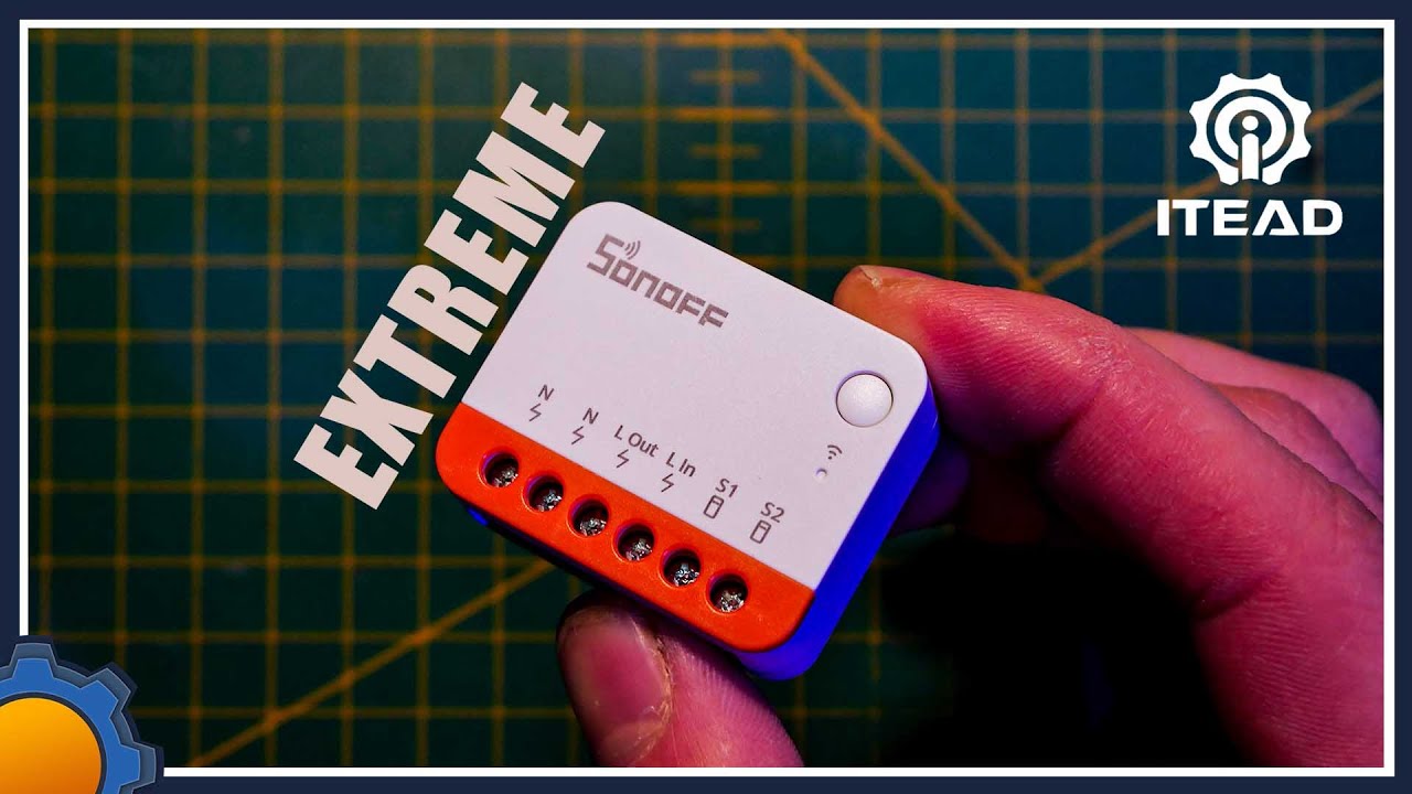 The smallest smart relay I had in my hands! Sonoff MiniR4 Extreme