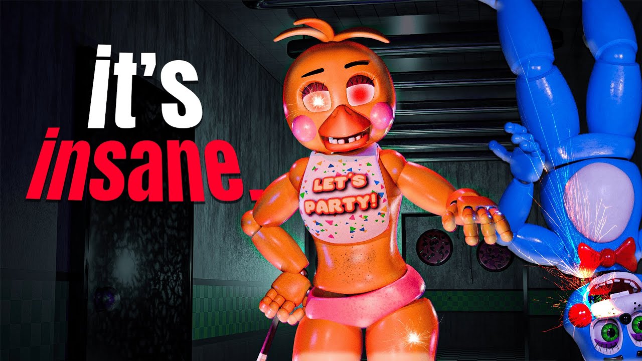This FNAF 2 Free Roam Game is DOWNRIGHT BRUTAL...