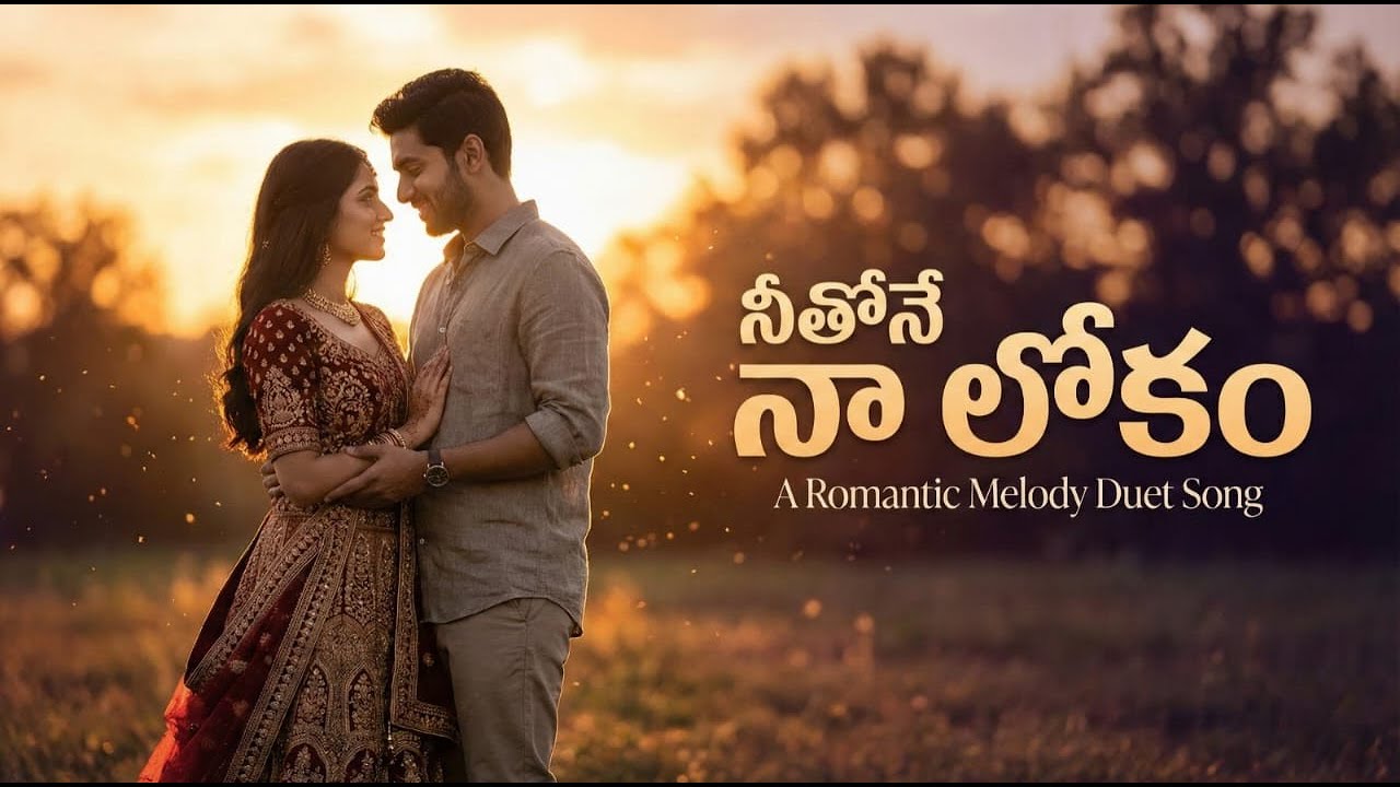 నీతోనే నా లోకం | Romantic Love Melody Duet Song | Telugu New Love Song 2026