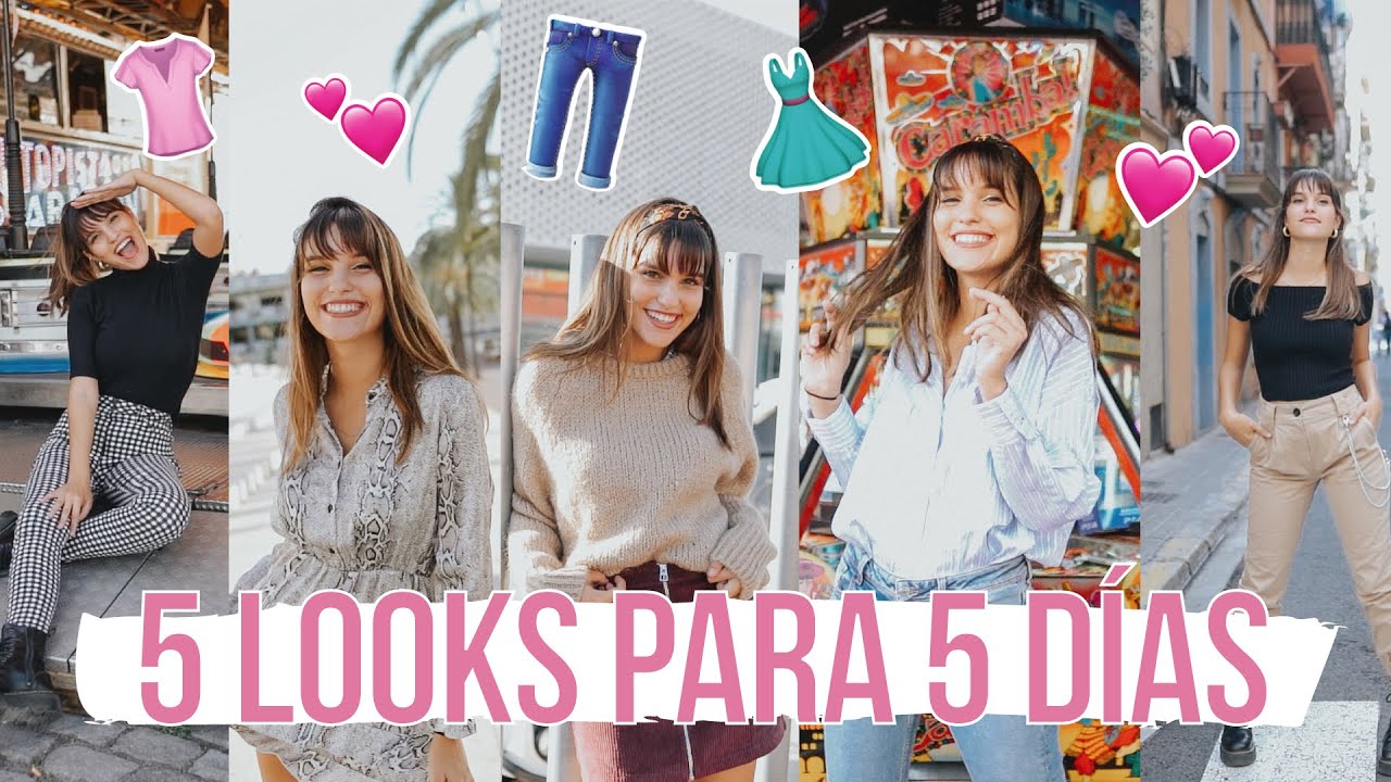 5 LOOKS PARA 5 DÍAS | @CARLA_DIPINTO