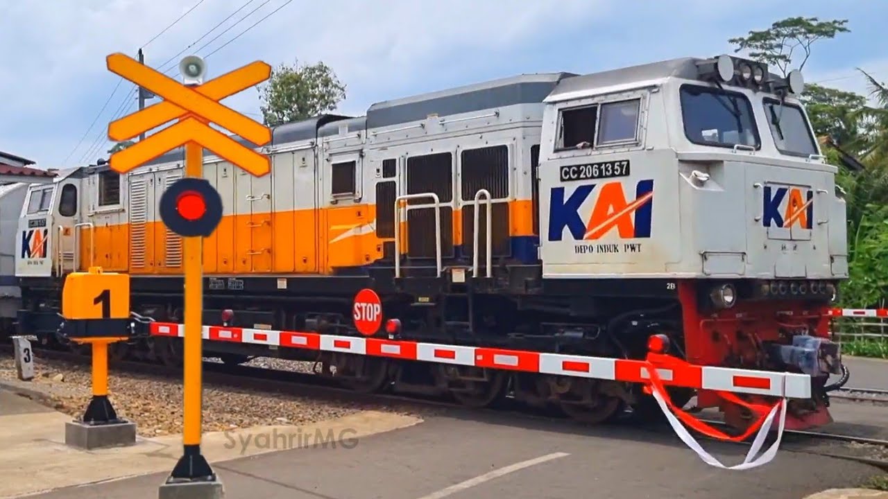 3 Palang Pintu Perlintasan Kereta Api Baru WANTECH | PKA - SDR | STD