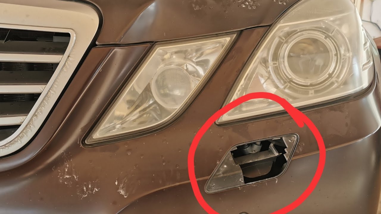 Headlight Washer Cover Replacement Mercedes E-Class W212 (2009-2013)