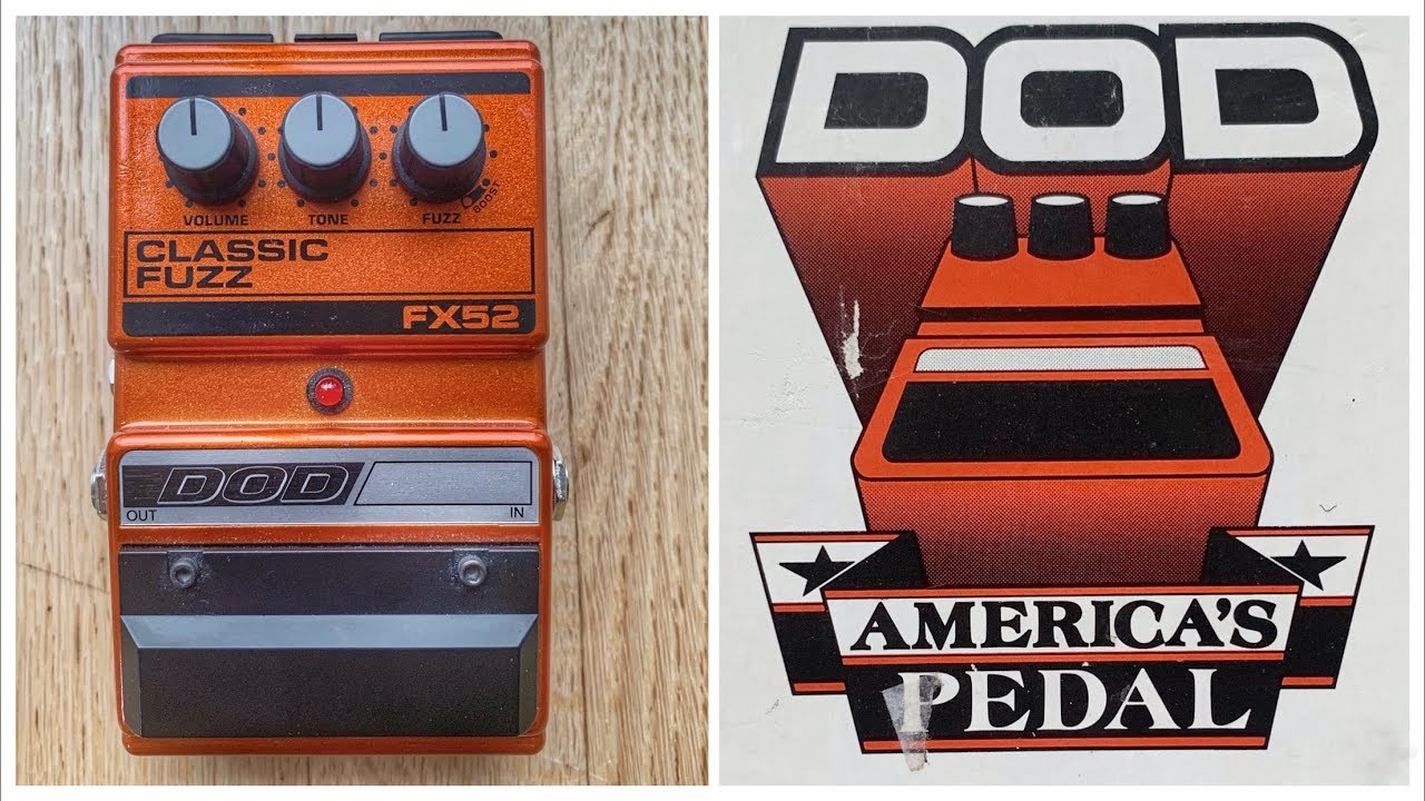 Cheap DOD FUZZ Pedal NAILS Black Sabbath’s First Album!