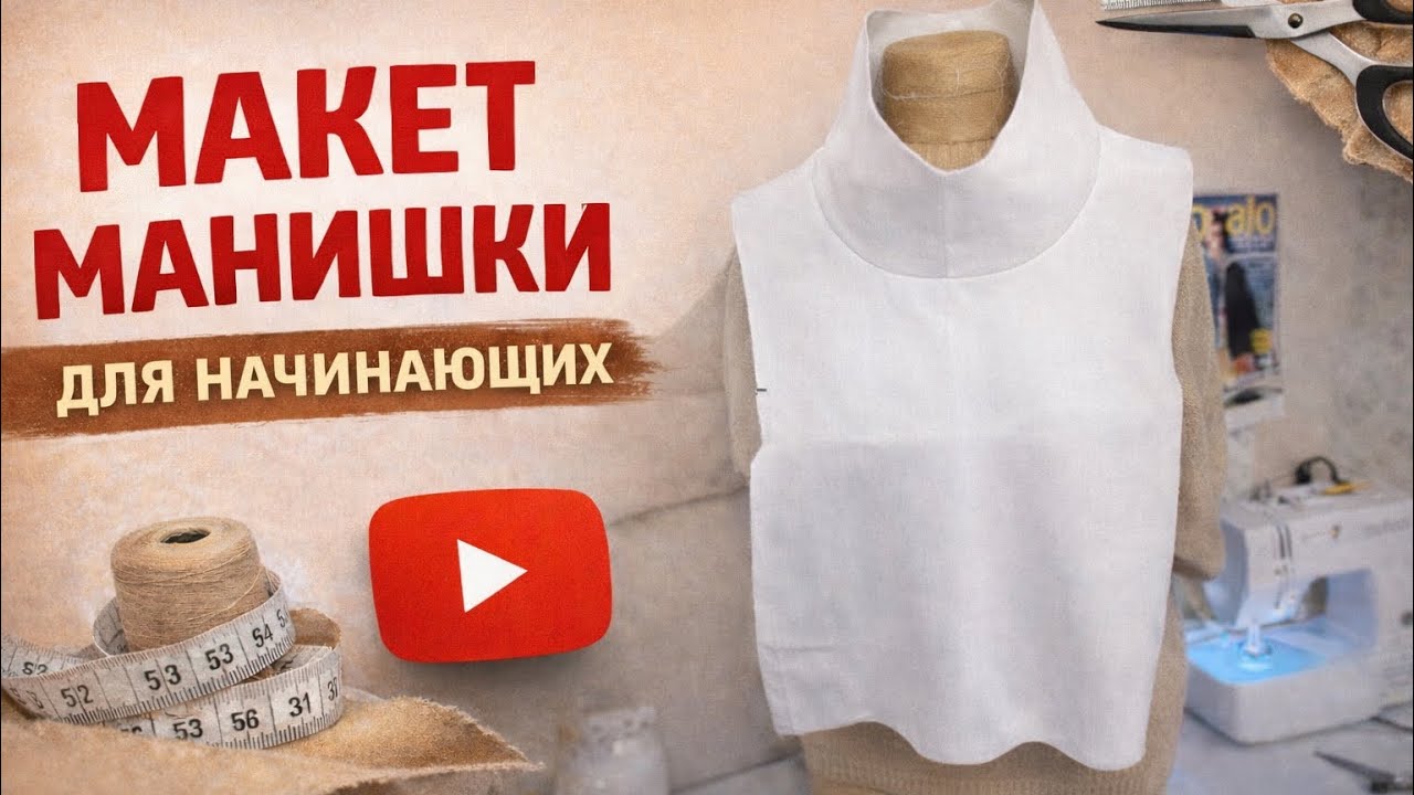 МАКЕТ МАНИШКИ ДЛЯ НАЧИНАЮЩИХ | ПРОВЕРЯЕМ ПОСАДКУ И ВНОСИМ КОРРЕКТИРОВКИ