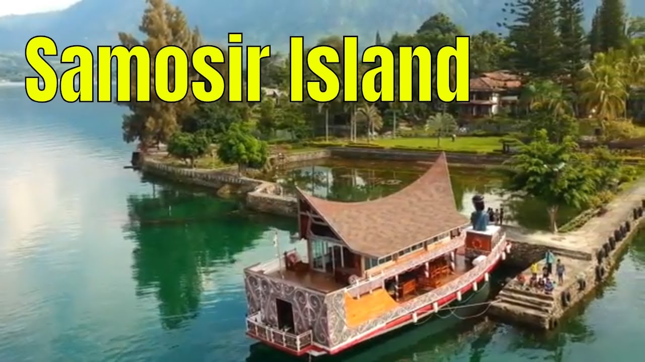 Lake Toba Samosir Island - DJI Spark