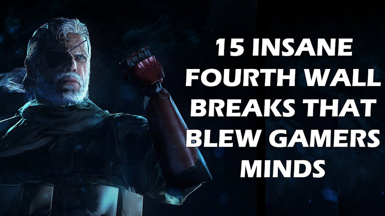 15 Insane Fourth Wall Breaks That BLEW Gamers Minds