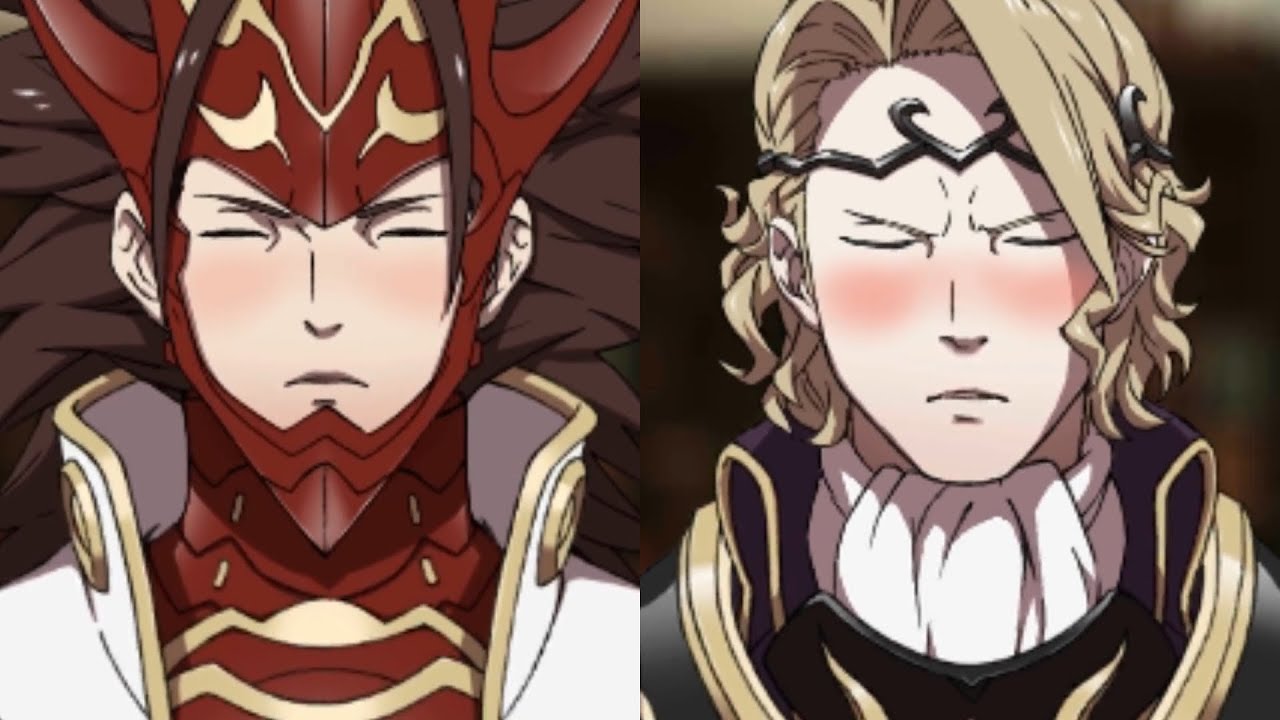 Fire Emblem Fates - All (Male) Kiss Quotes [English]