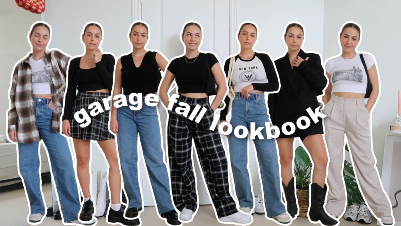 garage clothing fall drop lookbook *fall/back to school outfits*