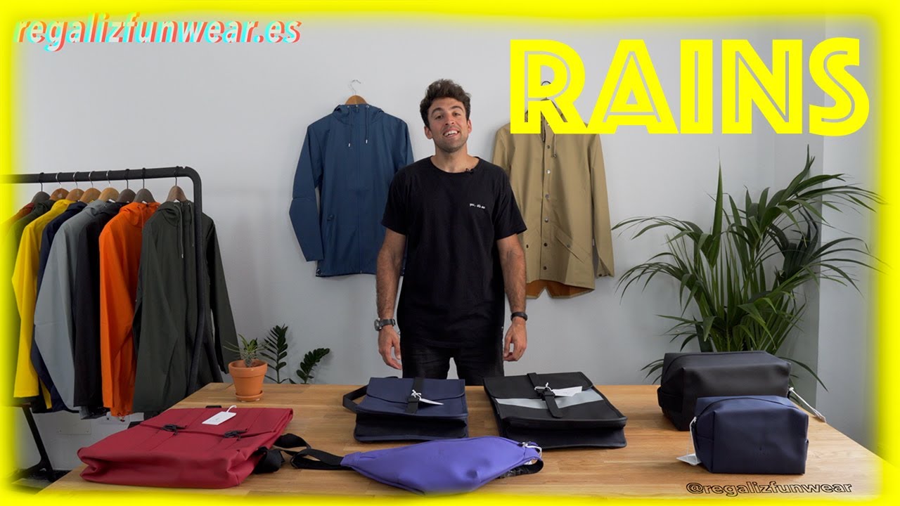 Rains Journal en Regaliz Funwear - Impermeables, mochilas y accesorios
