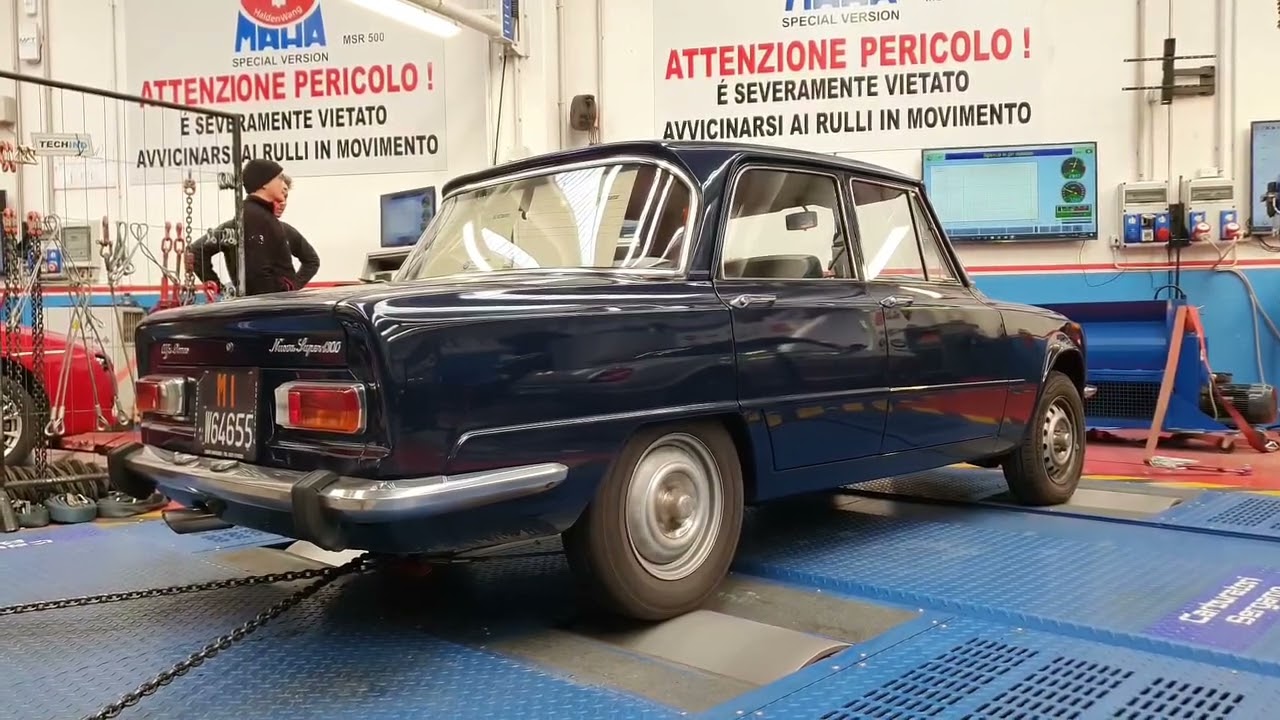 1975 Alfa Romeo Giulia Nuova Super 1300 88bhp