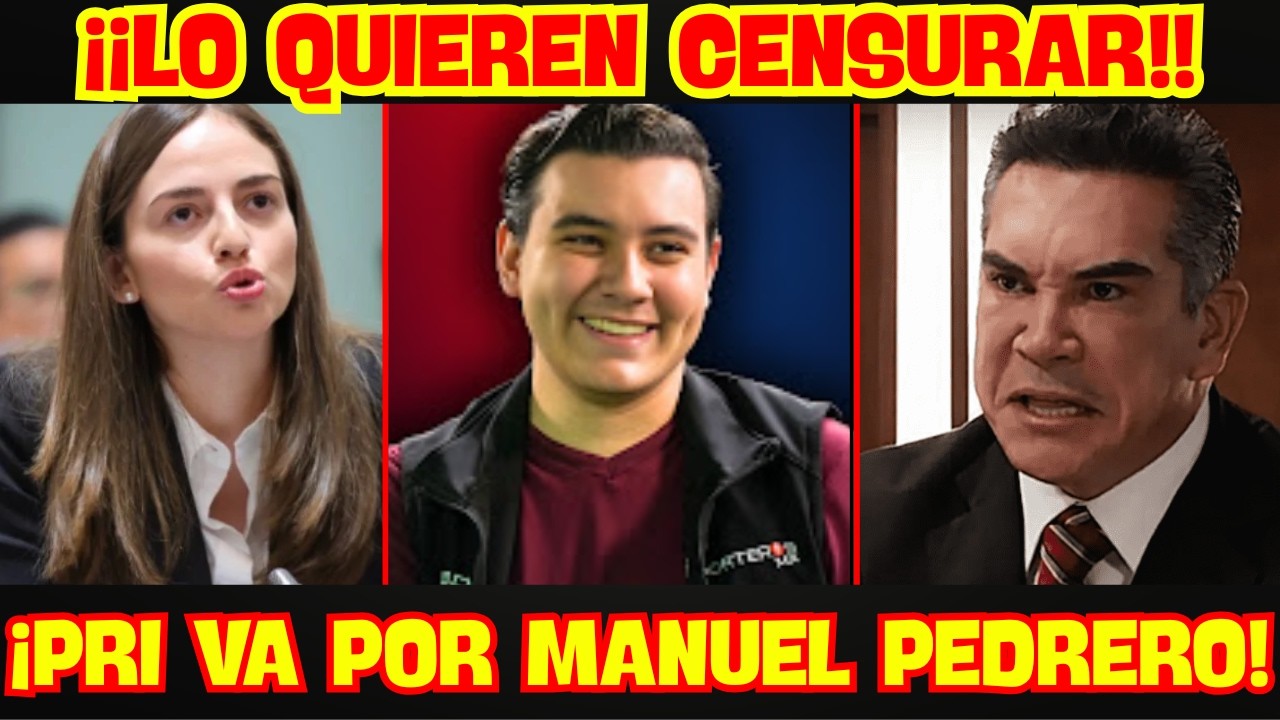 ¡QUIEREN CALLARLO! 🚨 Alito Moreno y Tania Larios DENUNCIAN a Manuel Pedrero ¿Censura en marcha?