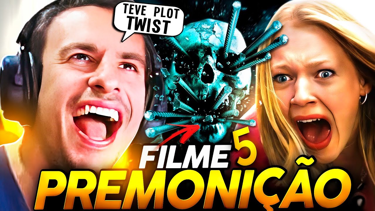 SUPER XANDÃO ASSISTINDO PREMONIÇÃO 5 | TEVE ATÉ PLOT TWIST!