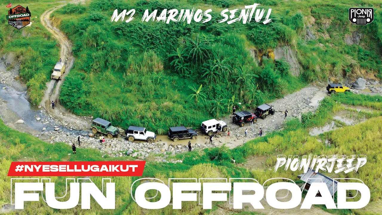 OFFICIAL TEASER PIONIRJEEP FUN OFFROAD M2 MARINOS -  SENTUL, BOGOR