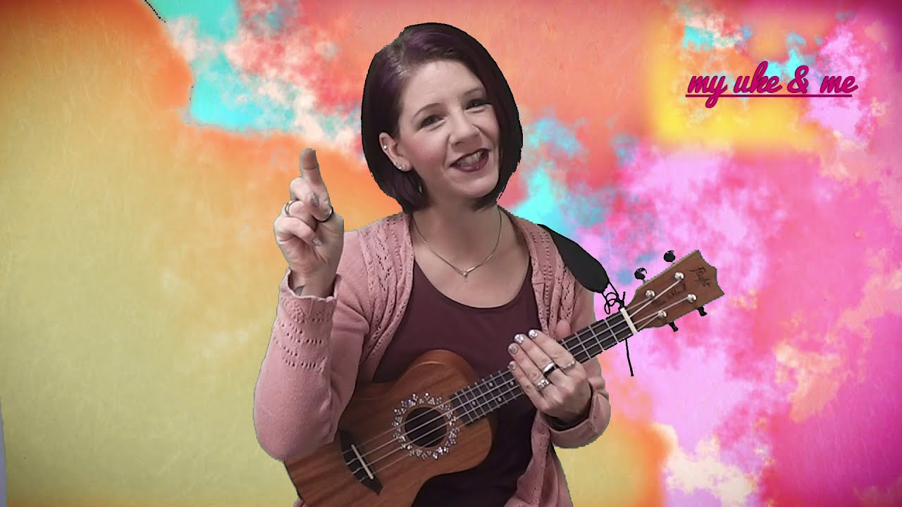 Wie schlage ich die Saiten der Ukulele an?