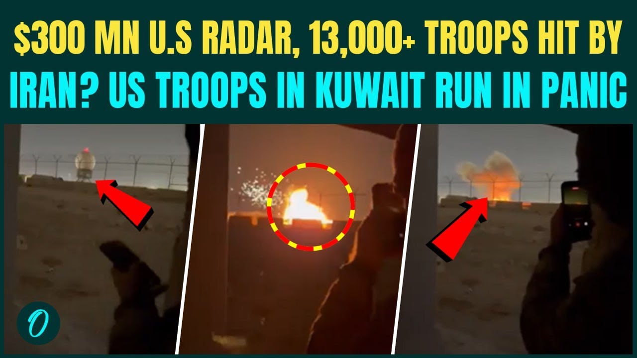 13,000+ US Troops ATTACKED By Iran? US Soldier Captures CHILLING Moment Shahed Drone HITS Kuwait