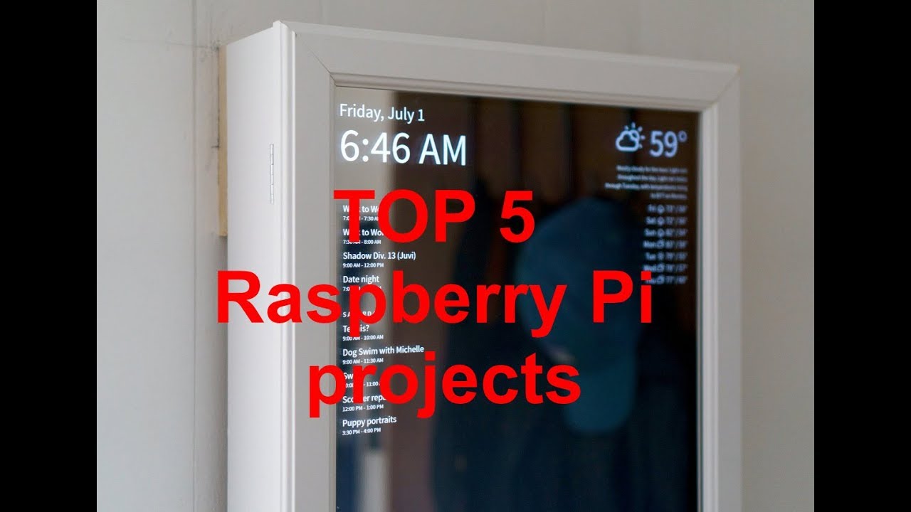 أفضل 5 مشاريع راسبيري باي | Top 5 Raspberry Pi projects