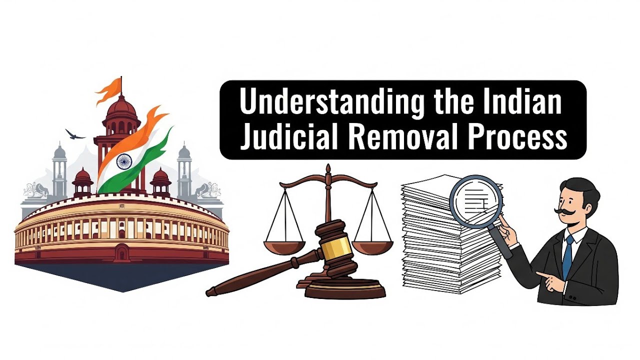 Judicial Removal Process Explained || #judiciary #justiceyashwantvarma