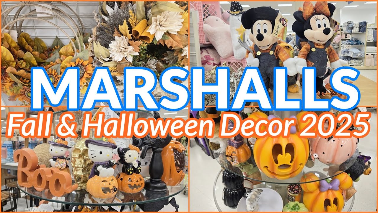 MARSHALLS FALL AND HALLOWEEN DECOR 2025 Shop with me!