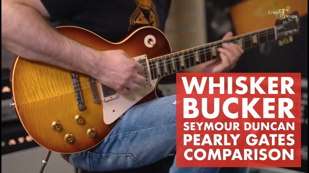 Cream T Pickups 'Whiskerbucker' & Seymour Duncan 'Pearly Gates' Comparison w/ Tom Quayle