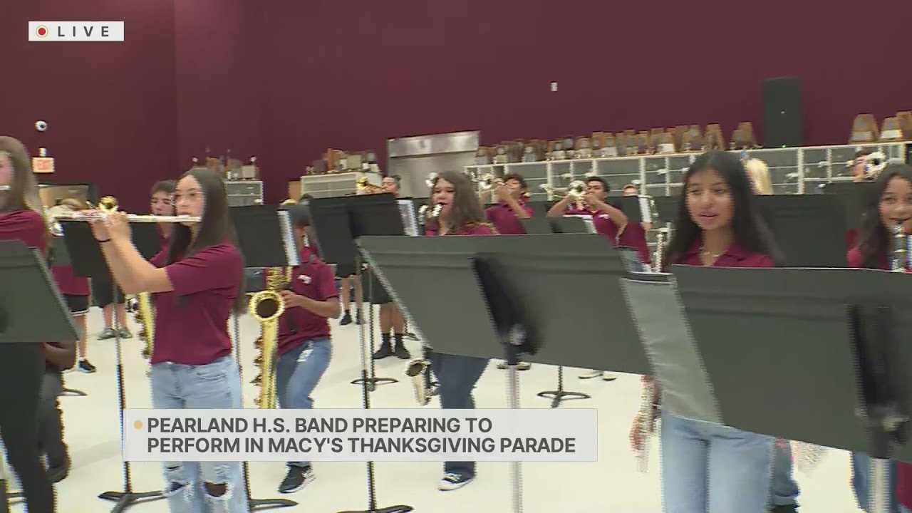 Pearland High School band to perform in Macy's Thanksgiving Parade