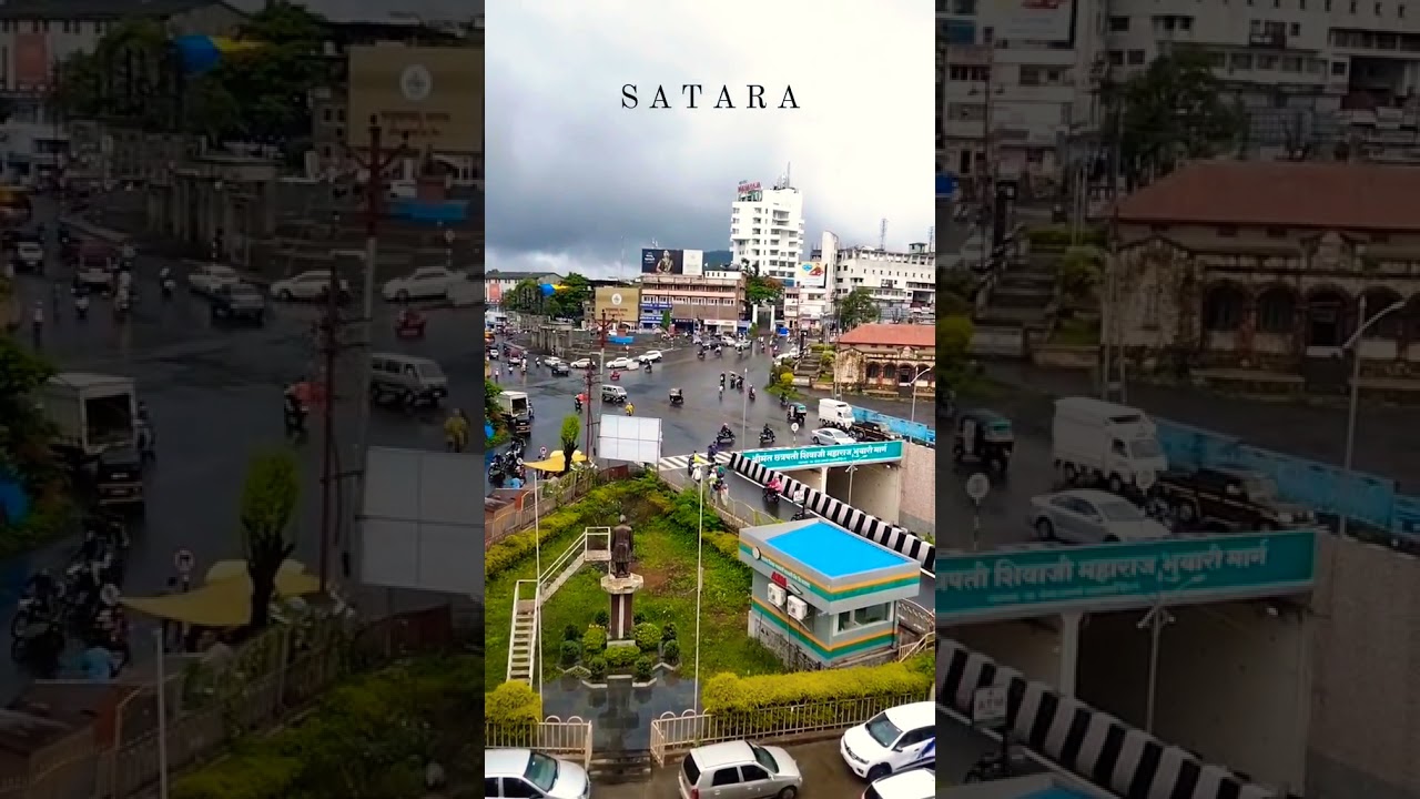 MH-11 // Rain flow in satara // satara status...... ⛅☔⚡☔⛅
