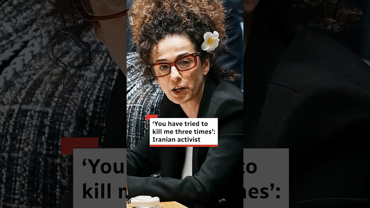 &lsquo;You have tried to kill me three times&rsquo;: Iranian activist