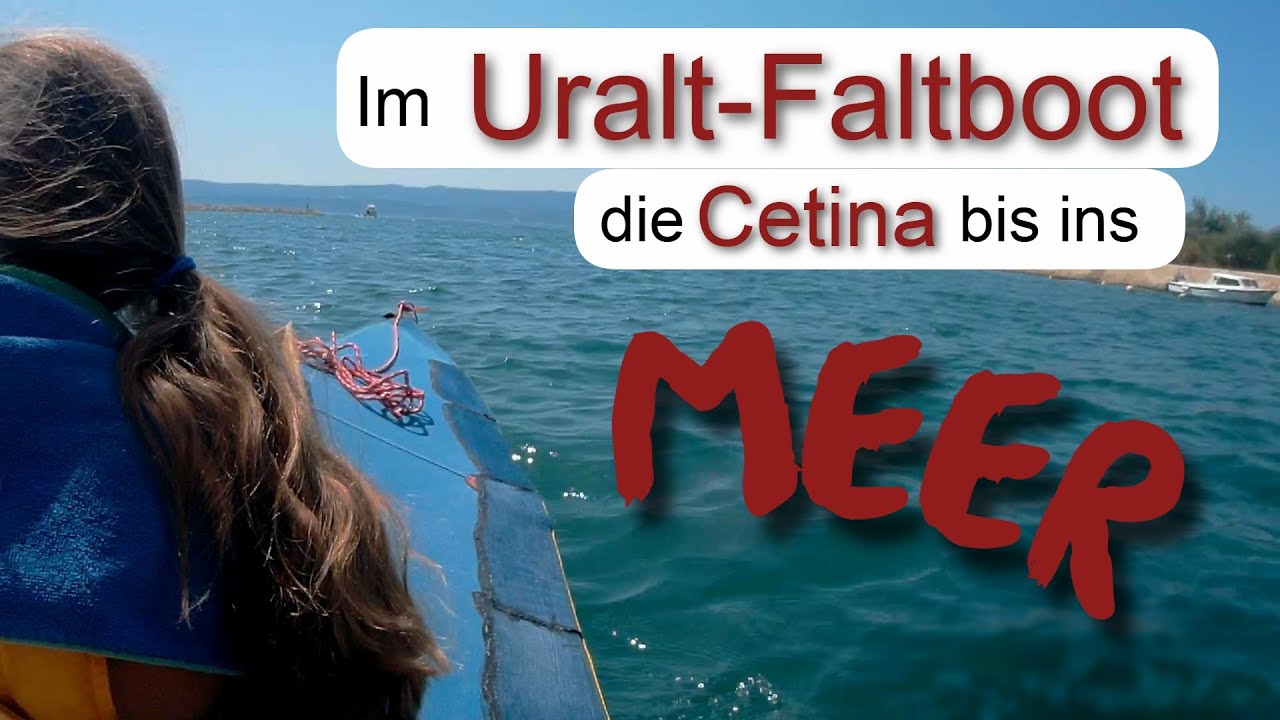 Гребля по реке Цетина до самого моря