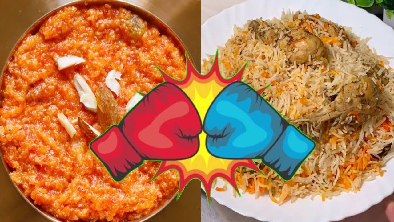 Biryani aur halwa