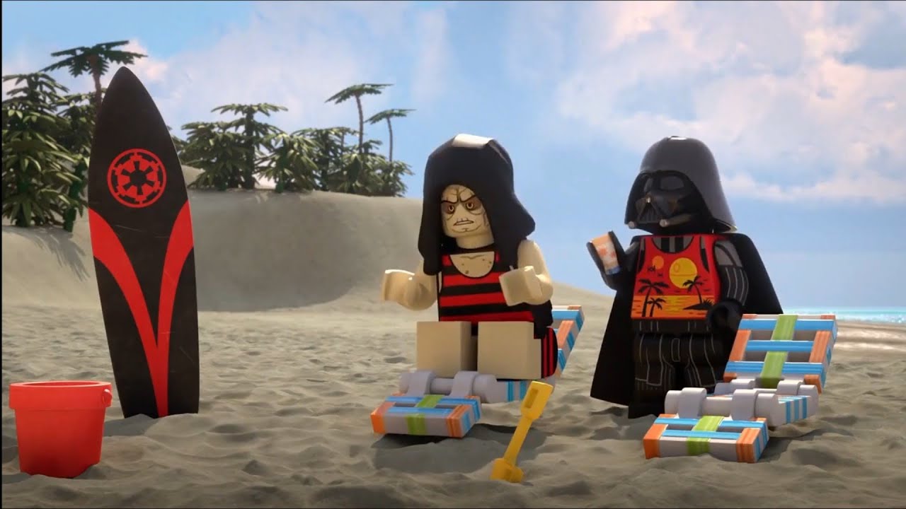 Lego Star Wars - Vader & Sidious am Strand (Sommerurlaub)