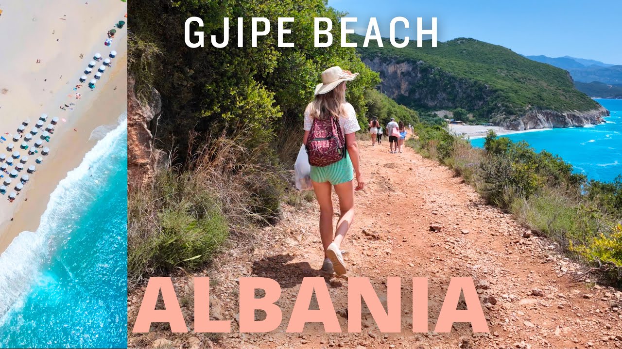 Лучший скрытый пляж Албании? Пляж и каньон Джипе, Албанская Ривьера 🇦🇱 (Всё, что вам нужно знать)