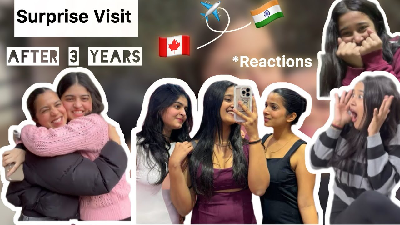 Surprising my school friend after 3 years | Visited NewMe store | Canada to India Vlog