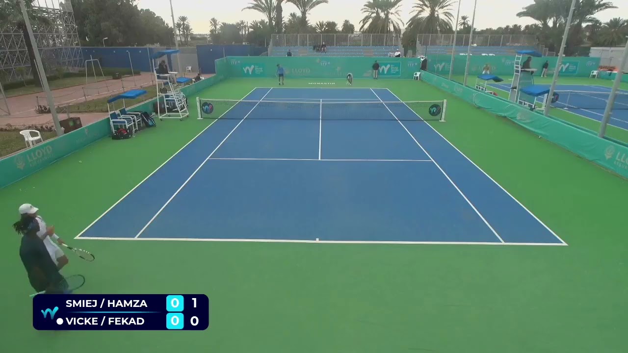 Yassine Smiej 🇲🇦 & Samir Hamza Reguig 🇩🇿 VS Nathan Fekadu 🇺🇲 & Lachlan Vickery 🇦🇺 M25 Monastir D QF