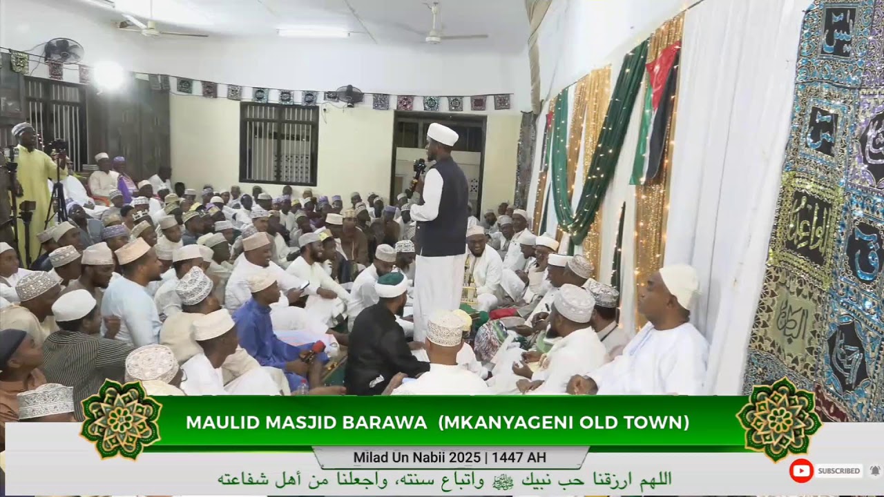 MAULID YA MASJID BARAWA | OLD TOWN MOMBASA KENYA 2025/1447AH