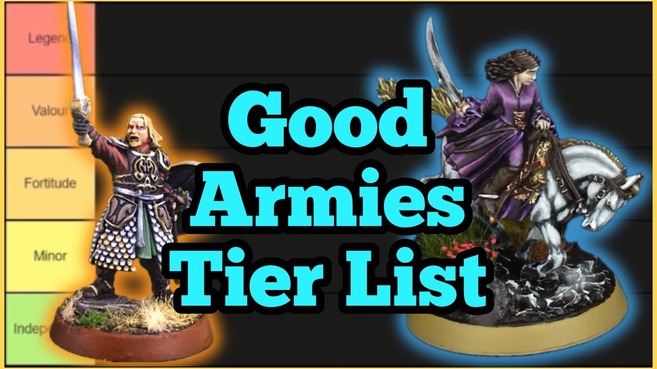 Forces of Good Tier List - Middle Earth Strategy Battle Game | MESBG II