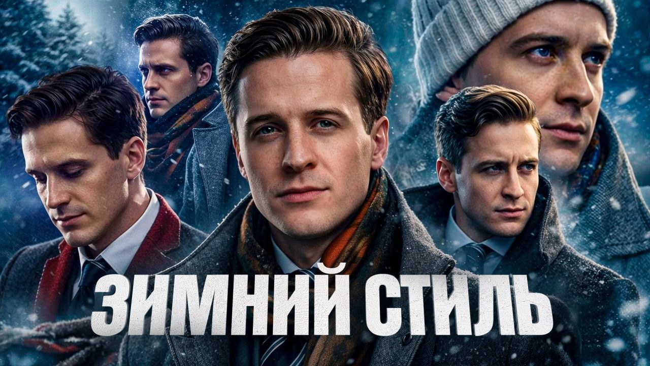 Как мужчине одеваться зимой? 5 тёплых стильных образов на зиму 2026
