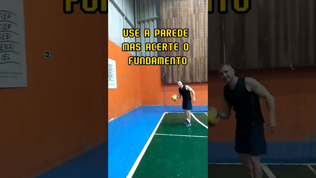 Como melhorar o encaixe de m&atilde;o e ataque do voleibol #treino #volleyball #voleibol #shorts