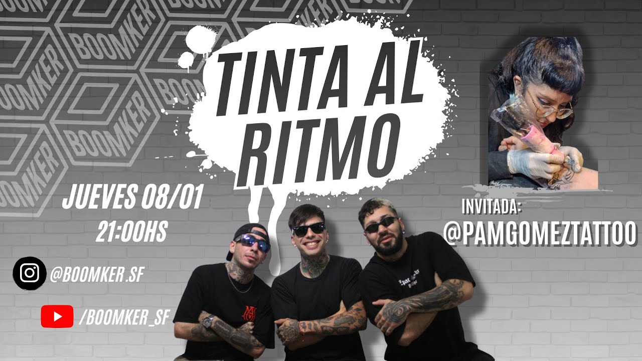 TINTA AL RITMO - @PAMGOMEZTATTOO
