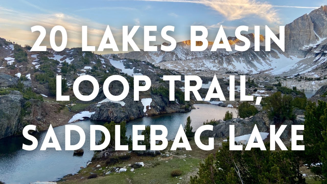 20 Lakes Basin Trail Loop, озеро Сэддлбэг, Восточная Сьерра, Калифорния, Mono Basin, Северный пик...