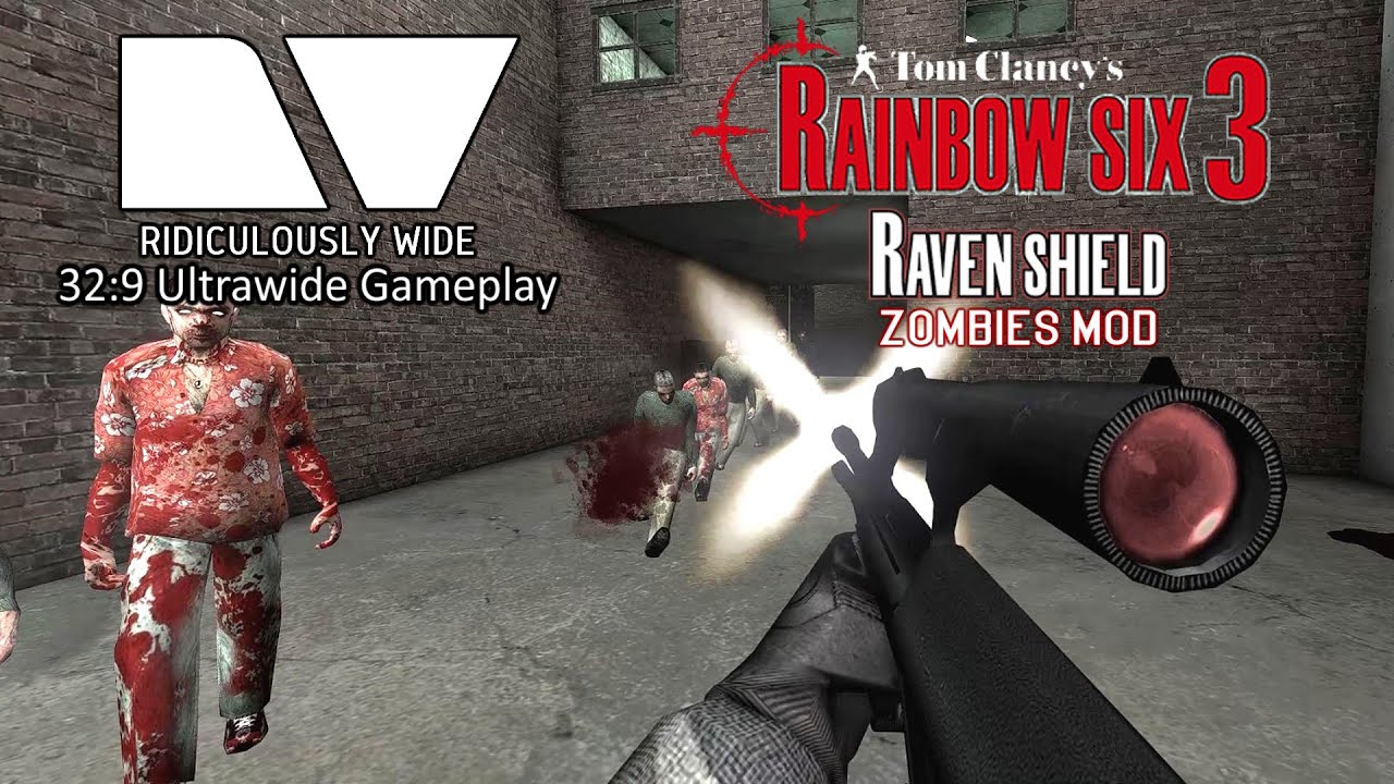 Rainbow Six 3: Raven Shield - Zombies MOD || 32:9 Gameplay