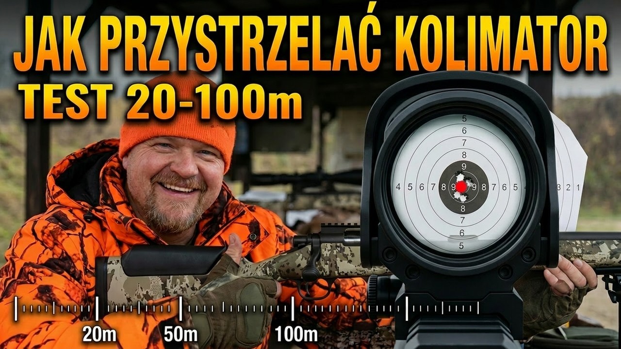 Jak poprawnie przystrzelać celownik kolimatorowy