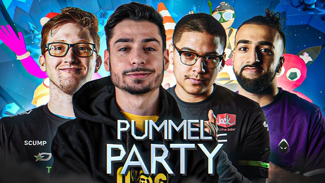 CALL OF DUTY PROS PLAY PUMMEL PARTY (ZOOMAA, SCUMP, SHOTZZY, ASIM) #2