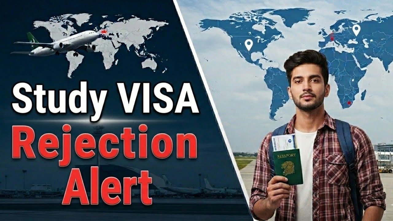Australia Visa Rejected? 😱 Kon Sa Mulak Safe Hai 2026 |Low Rejection Countries for Pakistani Student