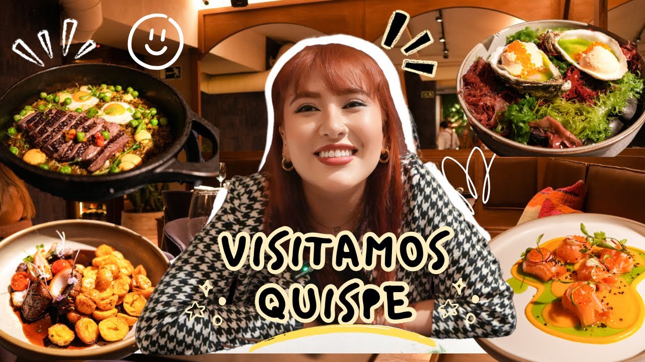 Descubro la Gastronomía PERUANA en el Restaurante QUISPE🇵🇪🍴