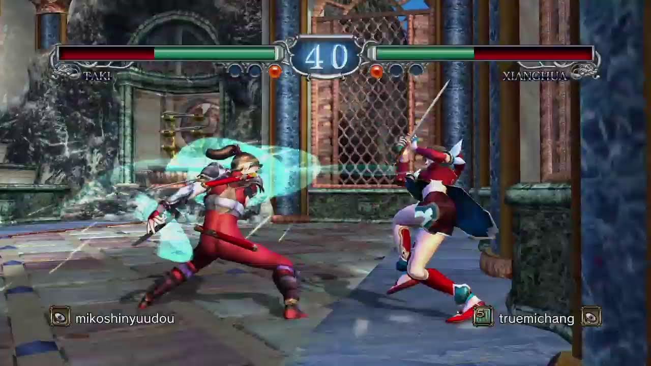 ororon vs mi-chan Soul Calibur 2 HD 対戦配信