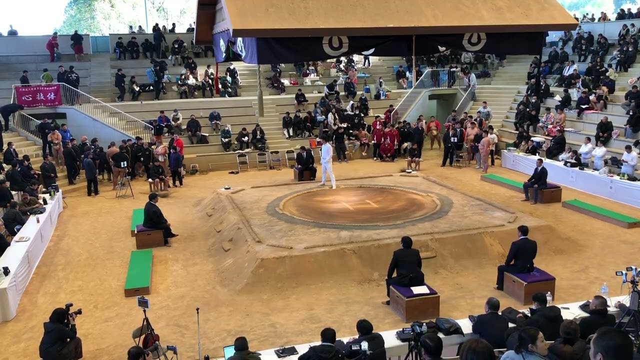 【個人決勝】鳥取城北サンチルガリデ対埼玉栄　田宮高知県令和7年度全国高等科学校相撲選抜大会