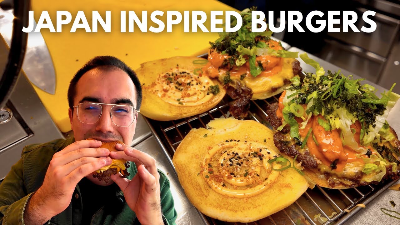 I Tried London's Viral Japanese Smash Burgers