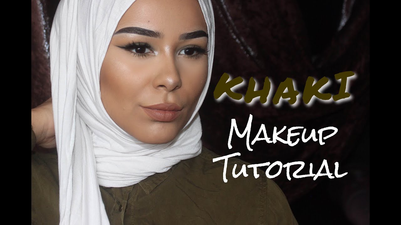 KHAKI GLAM Makeup Tutorial