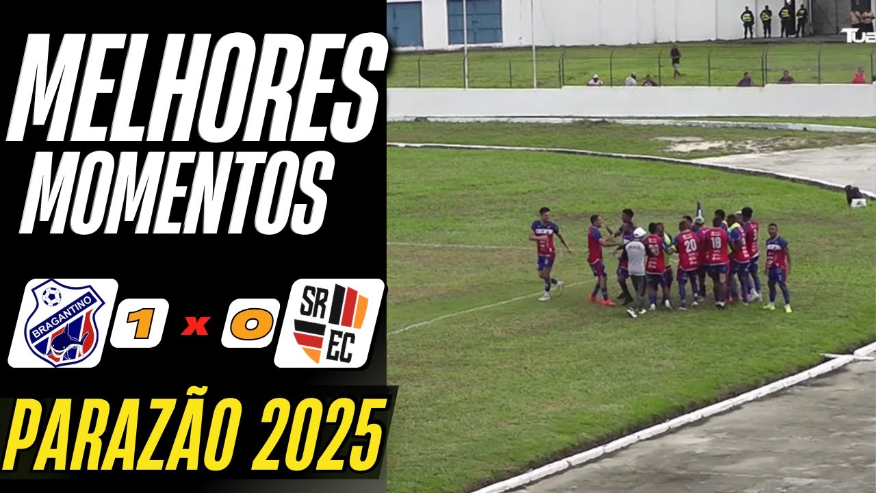 GOL DECISIVO! BRAGANTINO X SANTA ROSA | Paraz&atilde;o 2025 | 2&ordf; Rodada | Gols e Melhores Momentos