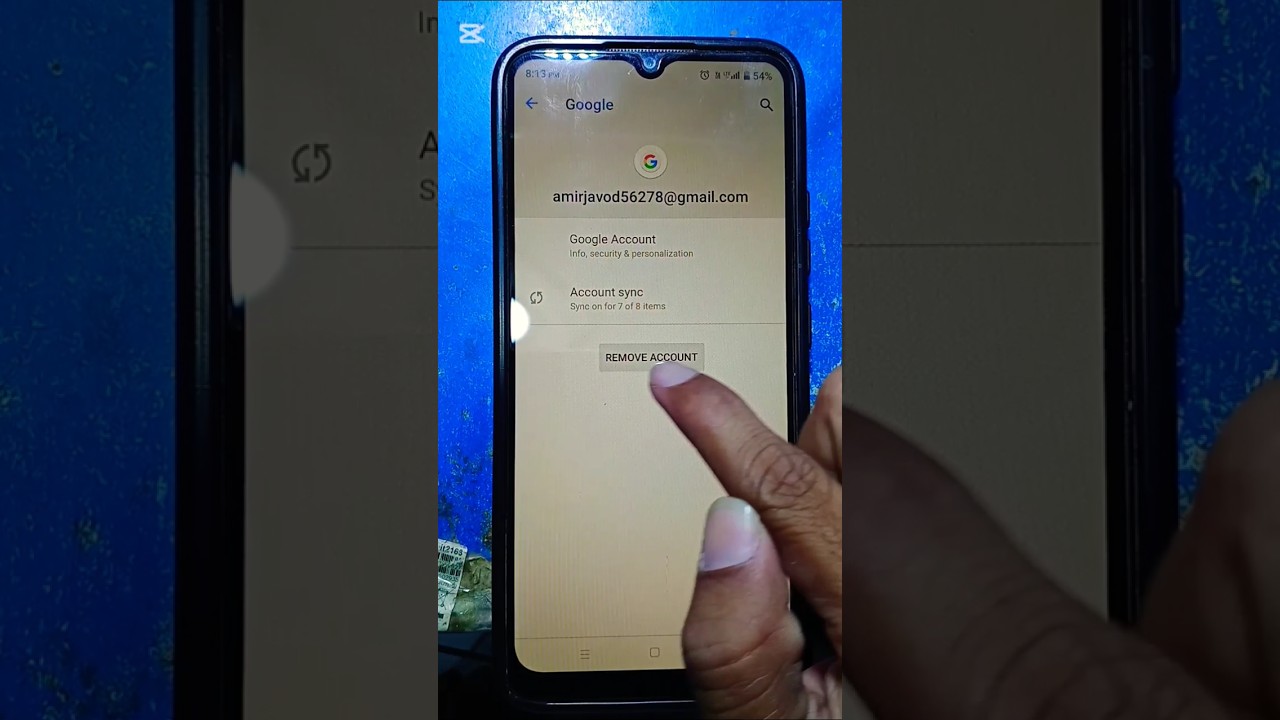 Remove Google Account from Android Remove Gmail Account #shorts #google #gmail #trendingshorts