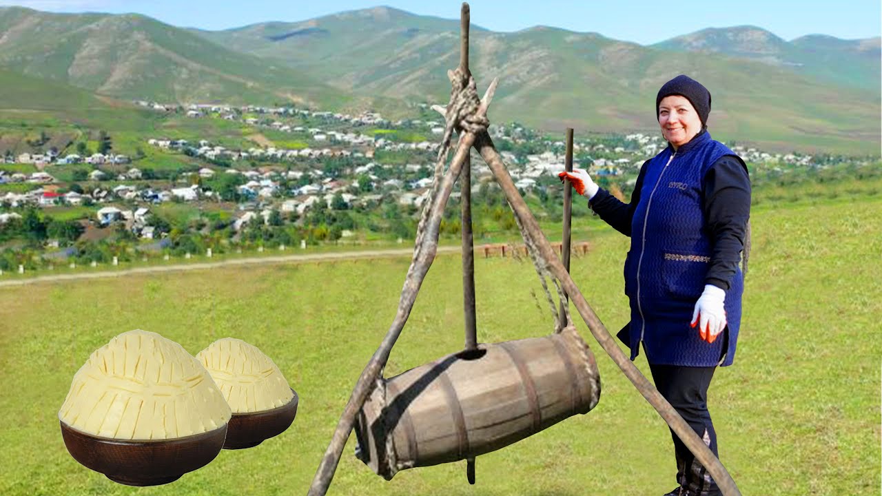 How Traditional Butter is Made in the Village? - OLD RECİPE